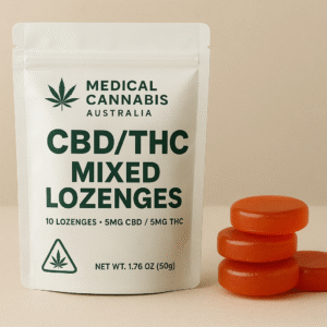 CBD THC lozenges Australia