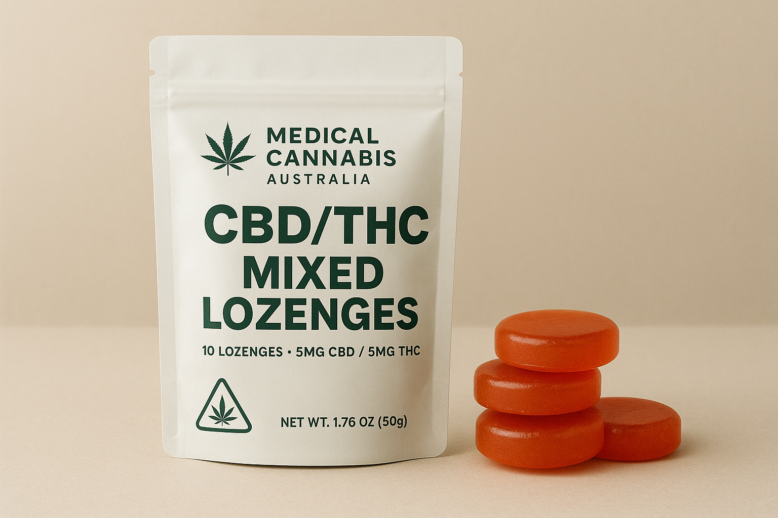 CBD THC lozenges Australia