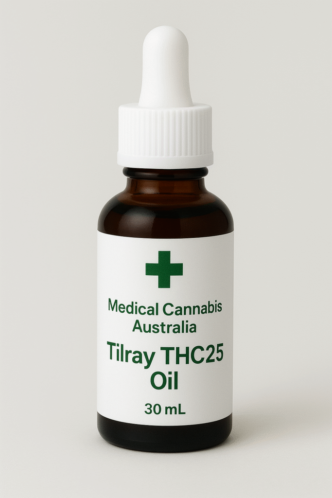 Tilray THC25 oil Australia