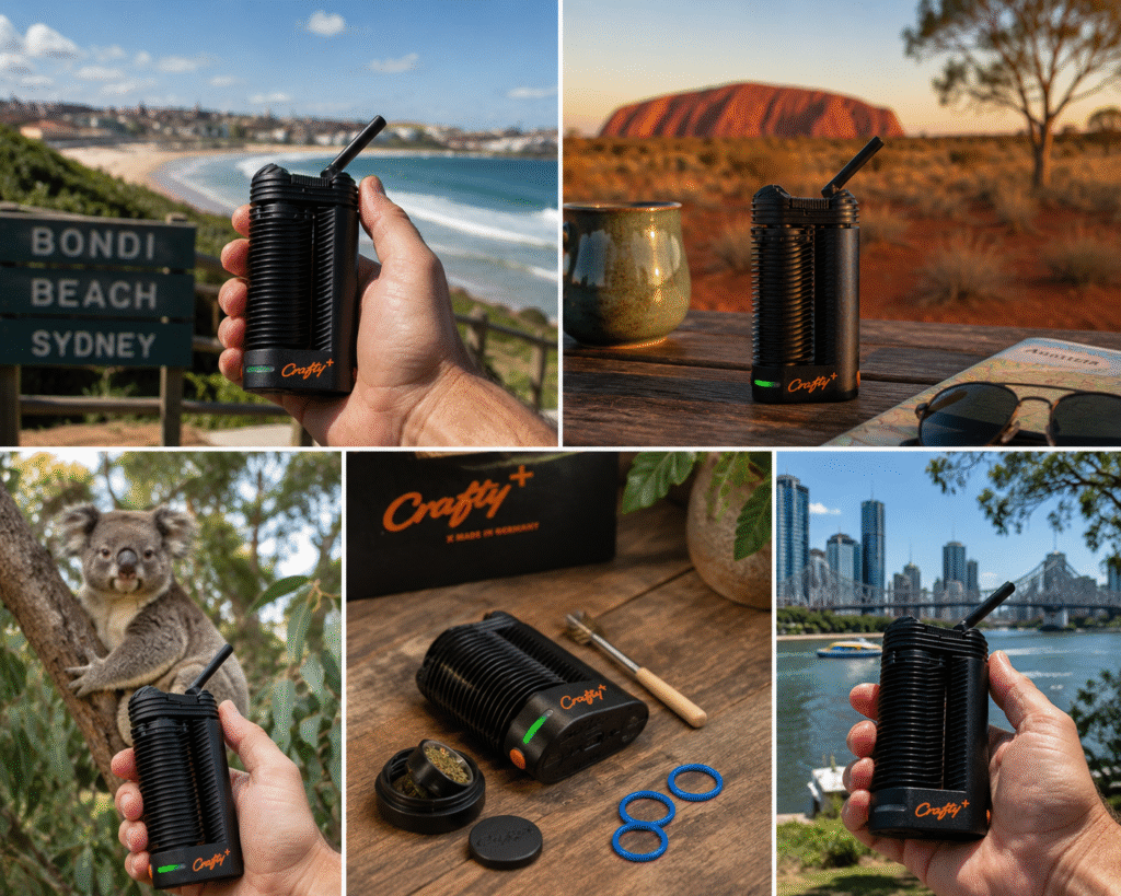 Crafty+ portable vaporizer features