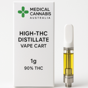 high THC distillate vape cartridges Australia