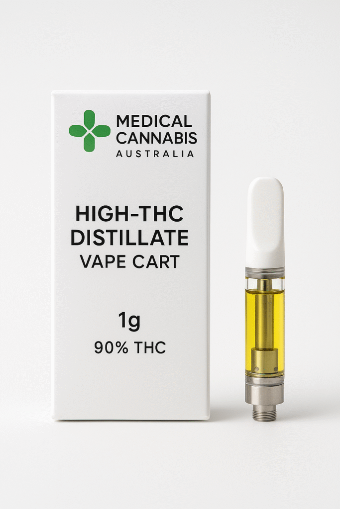 high THC distillate vape cartridges Australia