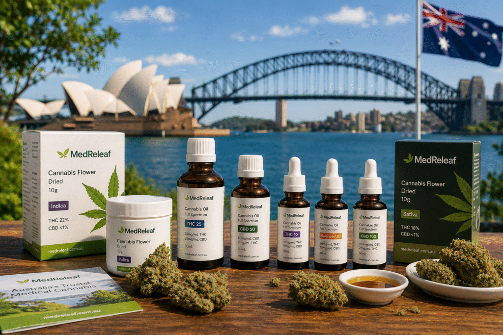 MedReleaf medical cannabis products