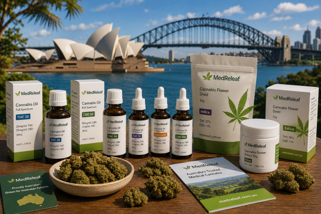 MedReleaf medical cannabis products