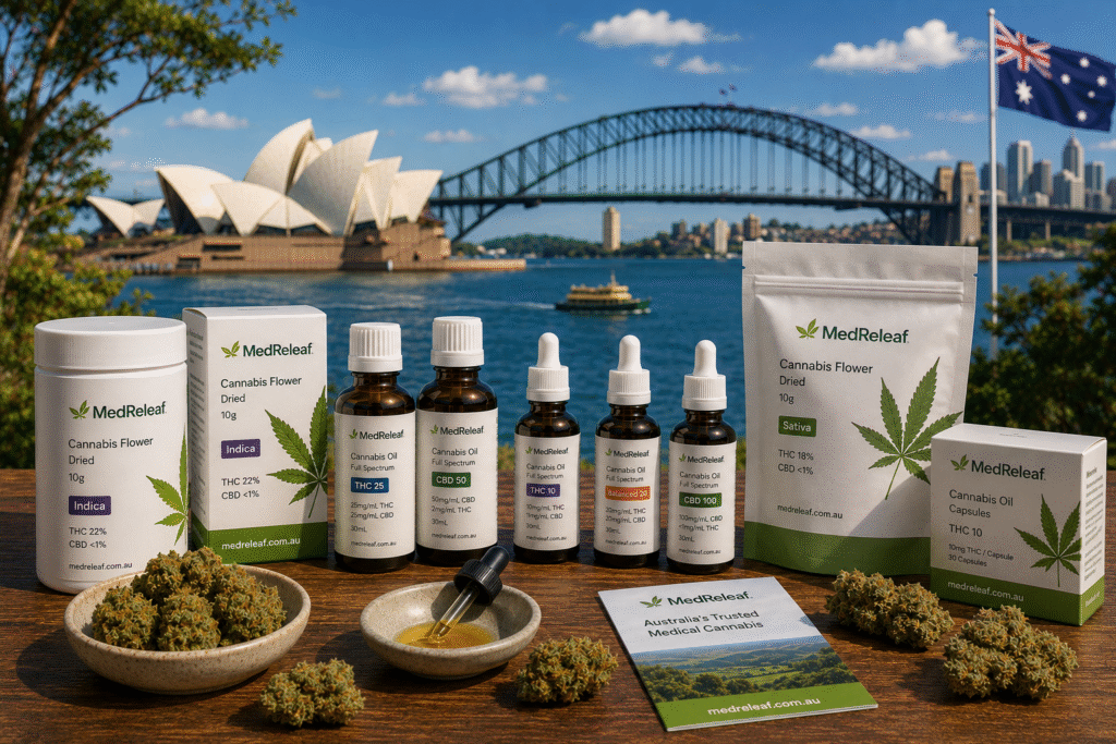 MedReleaf medical cannabis products