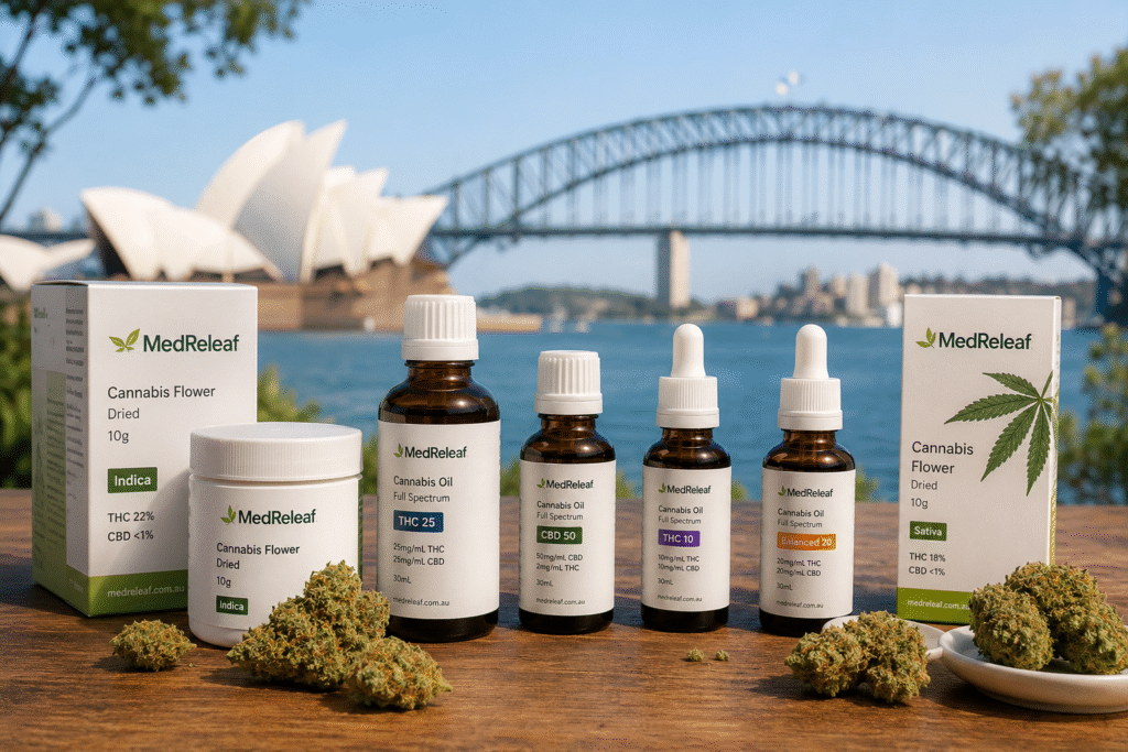 MedReleaf medical cannabis products