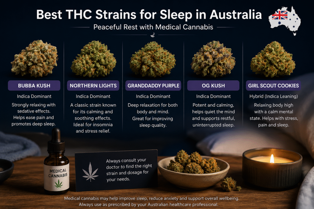 THC Strains for Relaxation and Sleep