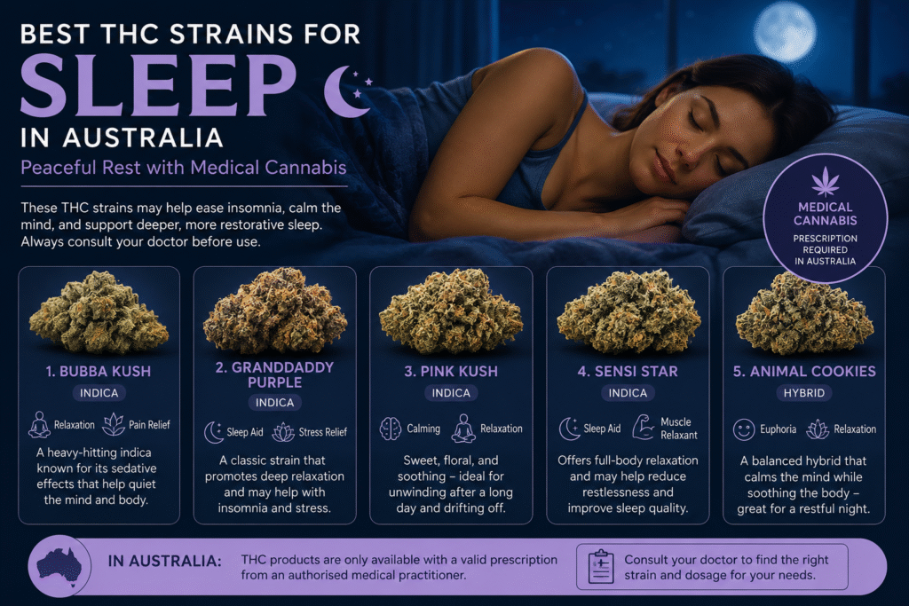 THC Strains for Relaxation and Sleep