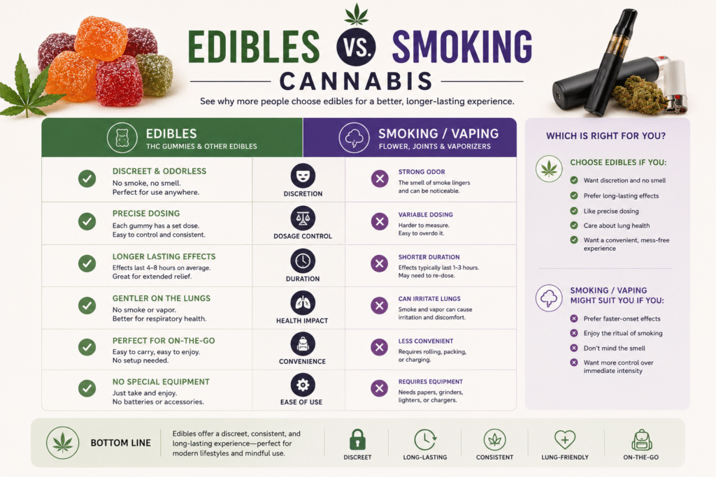 THC edibles for chronic pain