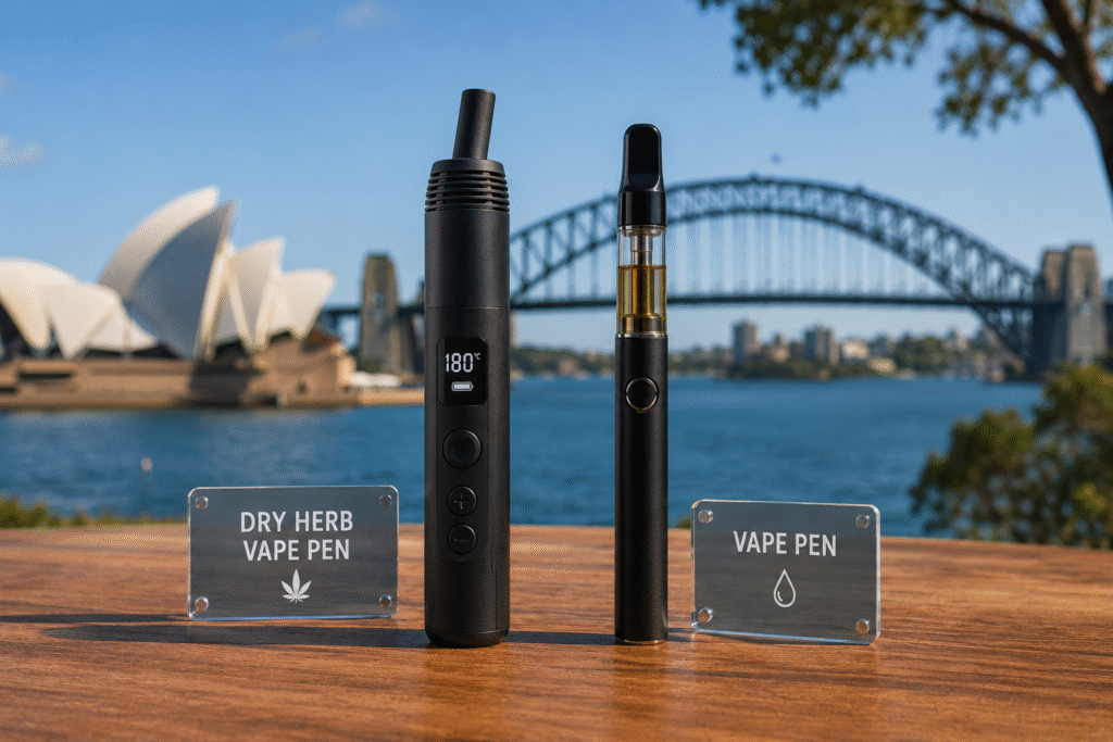 dry herb vaporizers vs vape pens